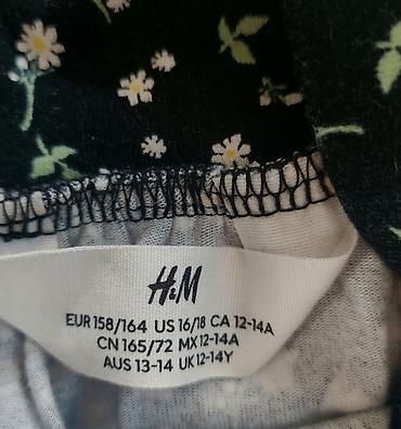 maxi suknja: H&M suknjica za devojčice/teen Velicina 12/14 - Model: dvoslojna — 2