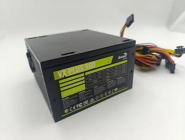 Комплектующие для ПК: Məhsulun texniki göstəriciləri⤵️ Aerocool VX Plus 500 – kompüter üçün — 1