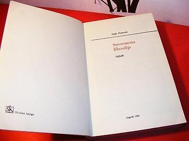 tema: Suvremena filozofija oglediGajo Petrovic (autor)Izdavač: Skolska — 3