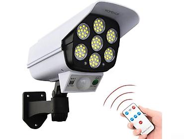 projektor kamera: Pultlu Solar Sensorlu LED Projektor Həyət evləri, bağlar, obyektlər — 2