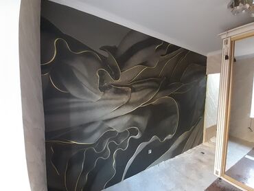 Поклейка обоев: Поклейка обоев, Демонтаж старых обоев | Жидкие обои, Фотообои, Бумажные обои Больше 6 лет опыта — 4