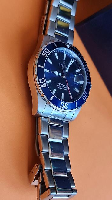 hermes marame cena: Festina automatski ronilački sat – 20 BAR - Mehanizam: automatic — 9