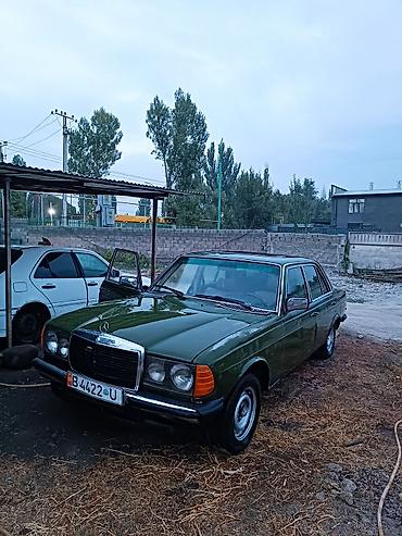 Унаа сатуу: Mercedes-Benz W123: 1984 г., 2 л, Кол менен иштөөчү, Дизель, Седан — 2