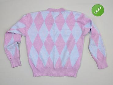 sweter geometryczny: Sweter damski, rozmiar XL — 3