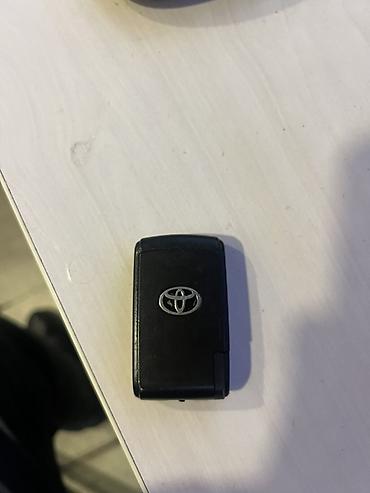acar pult: Toyota smart açar fobu - Brend: Toyota - Rəng: qara, ön tərəfdə — 1