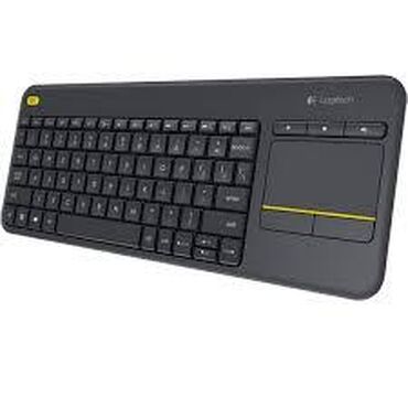 ноут 8: Беспроводная клавиатура logitech k400 plus touch keyboard