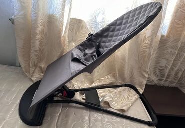 детскую двух ярусную кровать: Детский шезлонг, Качалка, Железо, цвет - Серый