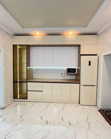 Sifarişlə mətbəx mebeli: Sifarişlə mətbəx dəsti, Özü çəkən petlələr, MDF, Kredit yoxdur, Pulsuz çatdırılma, Ödənişli çatdırılma, Rayonlara çatdırılma — 13