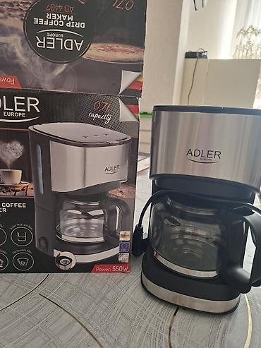 Техника для напитков: ADLER Europe AD 4407 damcılı qəhvəbişirən - Güc: 550 W - Tutum: 0.7 — 1