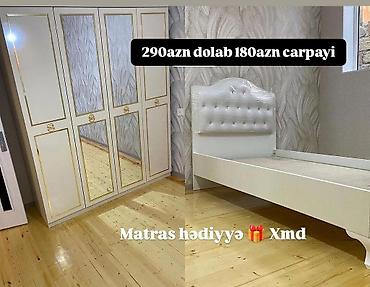 Masa və oturacaq dəstləri: Masa və 6 stul dəsti – Xmd • Komplekt: 1 yemək masası + 6 ədəd stul — 171