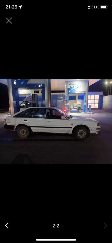 акум бу: Nissan Bluebird: 1987 г., 2 л, Механика, Дизель, Универсал