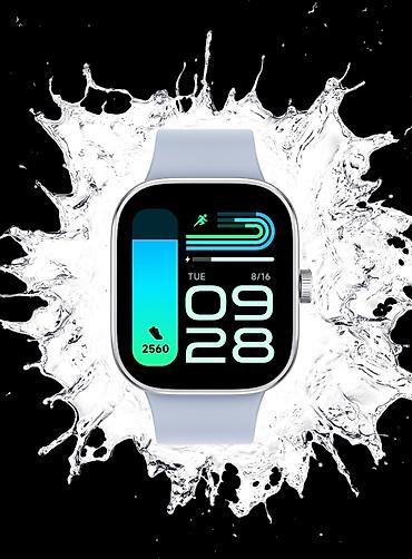 Yeni, Smart saat, Xiaomi, Sensor ekran, rəng - Gümüşü