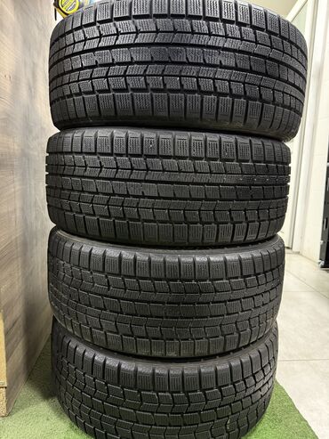 шины для авто: Шиналар 225 / 45 / R 18, Кыш, Колдонулган, Комплект, Жеңил унаалар, Жапония, Dunlop