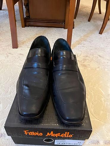 Ayaqqabılar: Fabio Morello kişi klassik loafer ayaqqabıları - Model: Loafer — 1