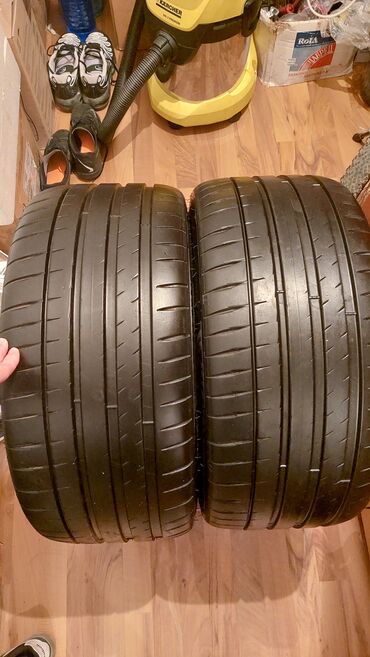 Шины: Шины 255 / 35 / R 19, Лето, Б/у, Пара, Легковые, Германия, Michelin