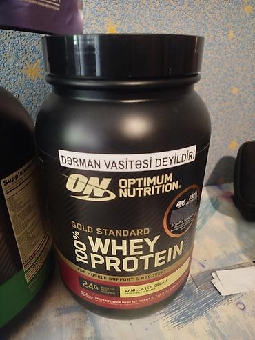 Amino: Protein, Gainer, Creatine 3 də birlikdə qiymətin yazmışam hamsı rəsmi — 4