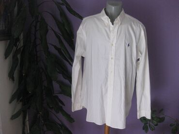 muska letnja kosulja: Shirt Ralph Lauren, XL (EU 42), color - White