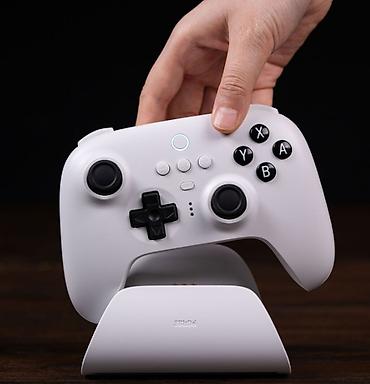 switch oled: Беспроводной геймпад 8BitDo с зарядной док-станцией - Эргономичный — 2