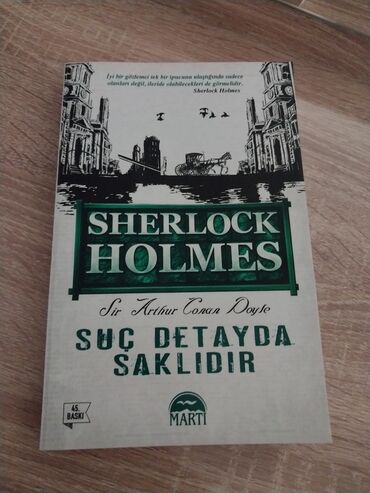 Bədii ədəbiyyat: Məhsul: Kitab – “Sherlock Holmes: Suç Detayda Saklıdır” Müəllif: Sir