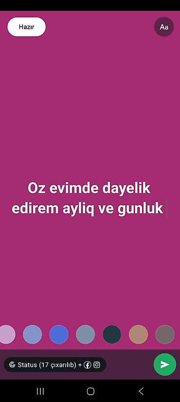 sumqayit ayiq surucu: Dayəlik xidməti – aylıq və günlük • Öz evimdə uşağa baxım xidməti — 1