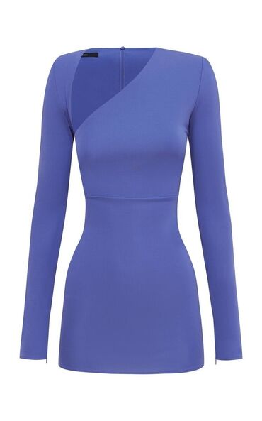 Haljine: 2XL, bоја - Crna, Koktel, klub, Dugih rukava — 12