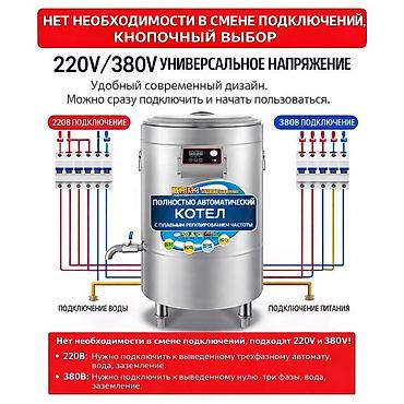 Другое тепловое оборудование: 🔥 ПРОФЕССИОНАЛЬНЫЙ АВТОМАТИЧЕСКИЙ КОТЁЛ для супа, лапши, бульона и — 9