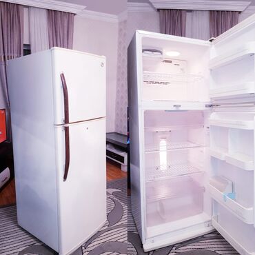 ucuz xaldenik: 2 двери LG Холодильник Продажа, цвет - Белый
