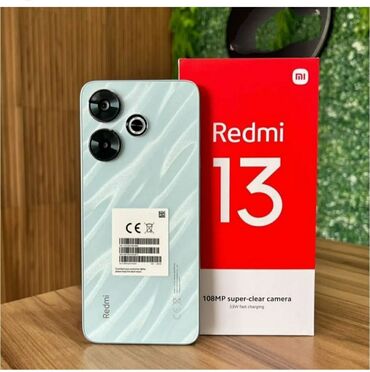 чехол на redmi note 9: Redmi, Redmi Note 13, Новый, 256 ГБ, цвет - Белый, В рассрочку, 2 SIM