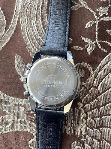 мужск: Casio Edifice Solar Powered — мужские аналоговые часы с солнечным — 3