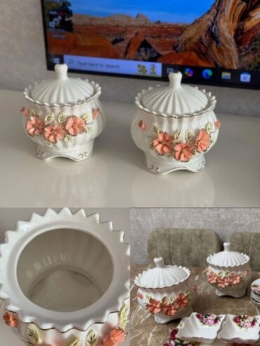 Digər dəstlər və servizlər: Mətbəx və süfrə üçün dəstlər 1) Süfrə bıçaq–qaşıq–çəngəl dəsti - — 30