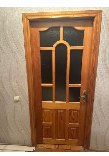 giriş qapıları: Used Wood door Otaq qapısı 90x205 cm, No guarantee, Customer pickup