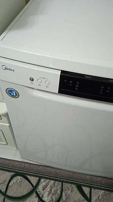 Техника для кухни: Посудомоечная машина Midea, полноразмерная, отдельностоящая, белая — 3