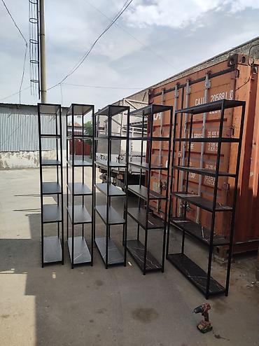 Стеллажи: Полки стеллажи Витрины для магазина Стеллаж для офиса Стеллаж в стиле — 39