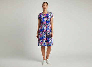 sukienki w pióra: Sukienka damska, rozmiar S