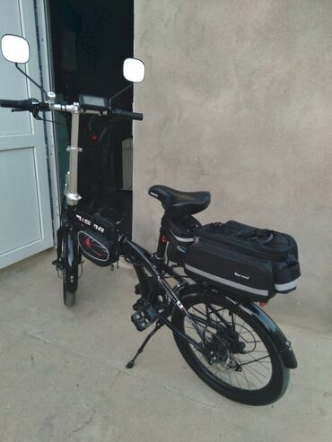 yuk velosipedi: Elektrik velosipedi 20", sürətlərin sayı: 7, 500-750 Vt, Ünvandan götürmə