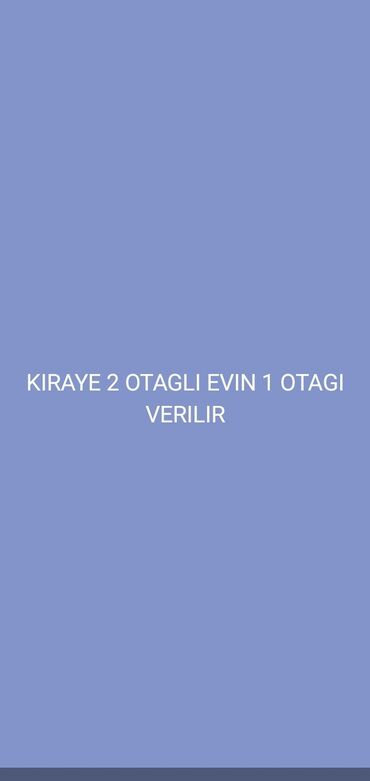xacmaz kiraye: Salam.2 otağlı evin 1 otağı kirayə verilir. Ev çox sakit yerdə