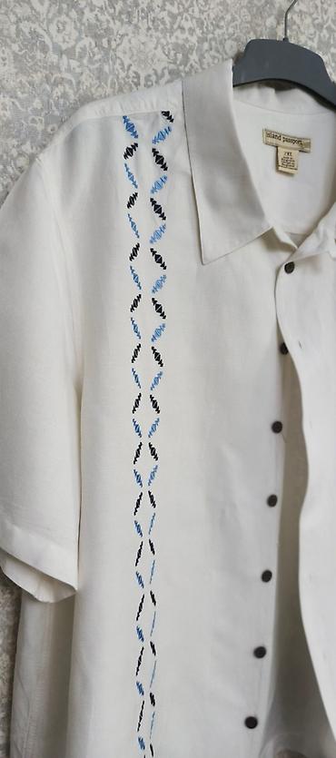 Kişi geyimləri: Köynək, 3XL, rəng - Ağ — 2
