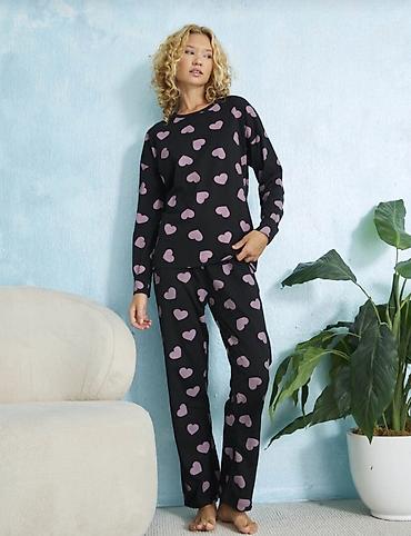 Qadın pijama dəsti - Model: uzunqol köynək və uzun şalvardan ibarət lalafo.az -da Qadın pijama dəsti - Model: uzunqol köynək və uzun şalvardan ibarət