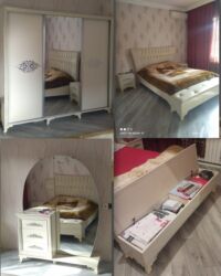 Yataq otağı dəstləri: İkinəfərlik çarpayı, Termo, Tumba, Dolab — 1