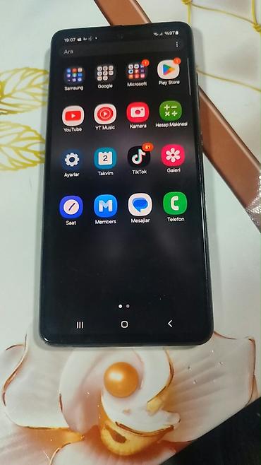 mini kondisioner satisi: Samsung Galaxy A52, rəng - Qara, Barmaq izi — 4