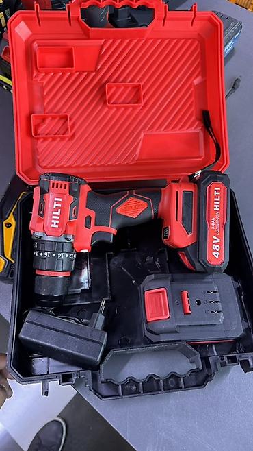 Инструменты: Аккумуляторная дрель-шуруповерт HILTI (бесщеточная) Комплектация: - — 4