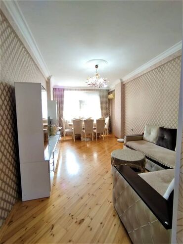 Kirayə mənzillər: 3 otaqlı, Yeni tikili, m. Əhmədli, 80 kv. m