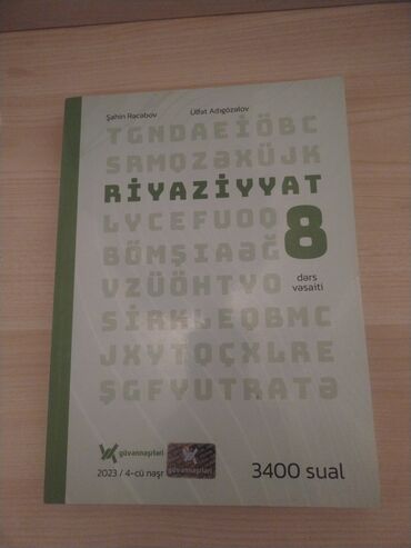 güven nəşriyyatı: Riyaziyyat guven 8
Seliqeli istifade edilib