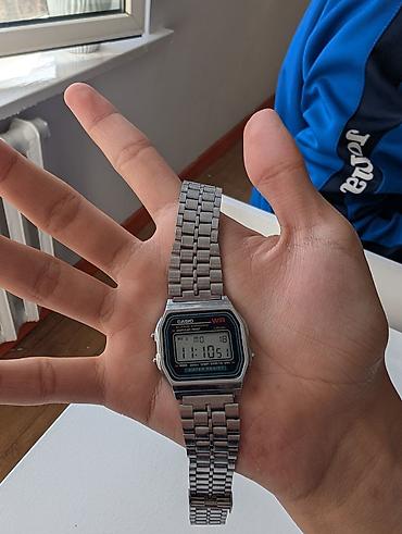 gbd 200: CASIO A158W — классические цифровые часы - Корпус: прямоугольный — 1