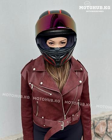 Мотоэкипировка: Мотошлемы Яркие, Стильные, Строгие, Спортивные Классический — 4