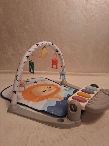коврик с игрушками для малышей: Детский коврик Новый, Овальный