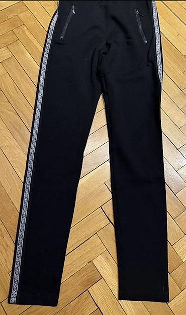 kozne helanke prodaja: Crne ženske pantalone 17&CO. Casualwear - Model: uske/skinny — 2