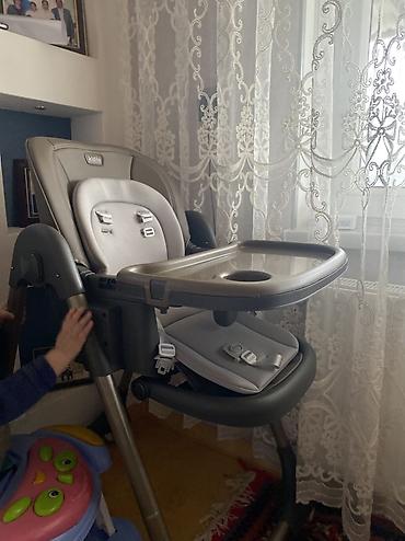 usaq stolu: Uşaqlar üçün yemək stulu – Kidilo - Rəng: boz-qrafit tonları - Geniş — 2