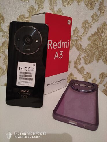 z fold 4: Xiaomi, Redmi 3, Новый, 128 ГБ, цвет - Черный, 2 SIM