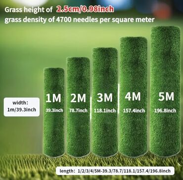 Kovrolin: Süni qazon, kovralit, dekor – Green_Layn ilə keyfiyyətli işin ünvanı! — 20